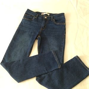 Levi's Strauss 510 skinny fit Denim Blue jeans Boys size 14 reg